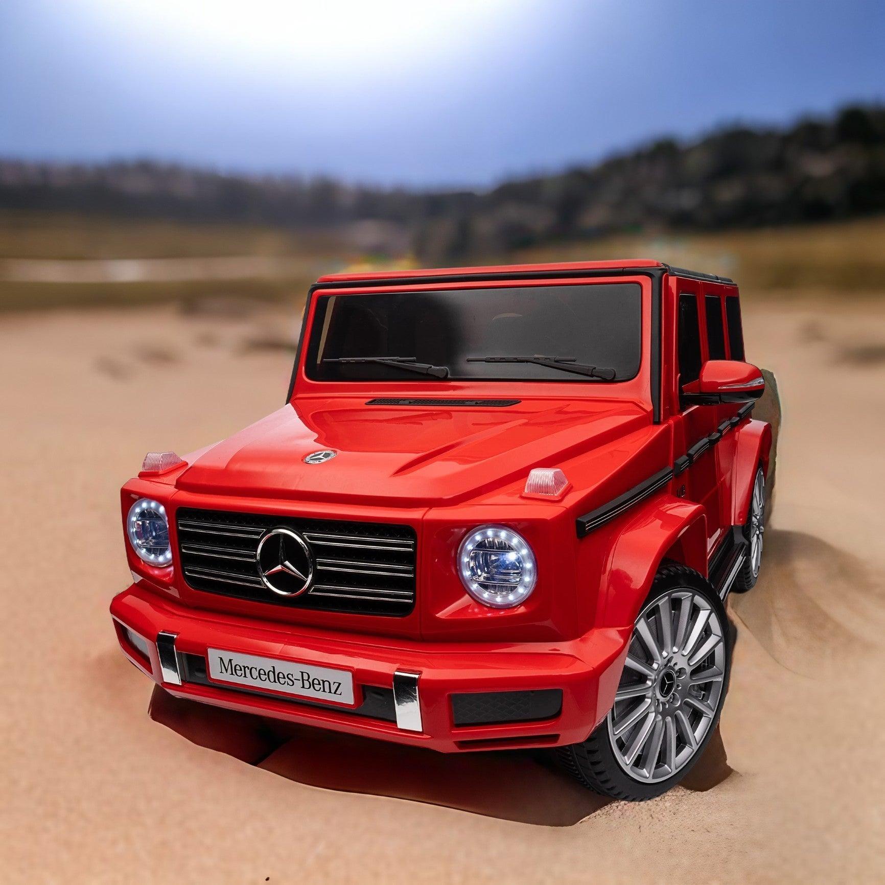 🆓🚛 Licensed Mercedes-Benz G500, 24V Kids Ride On Toy 2.4G W/Parents Remote Control, Electric Car for Kids, Three Speed Adjustable, Power Display, Usb, Mp3, Bluetooth, Led Light, Three-Point Safety Belt