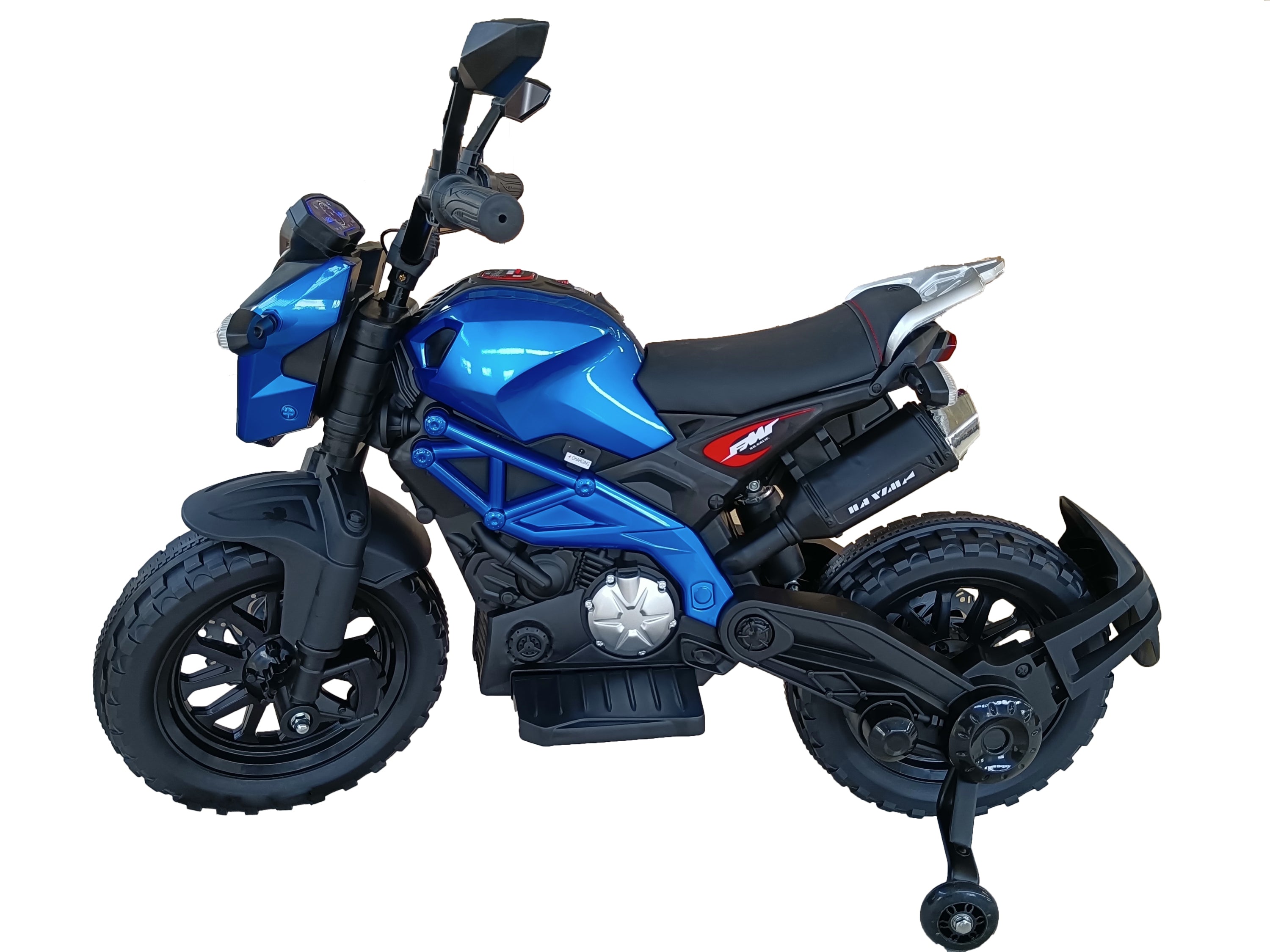 🆓🚛 Electric Motorcycle for Kids, Kids Ride On Motorcycle, Tamco 12V Electric Dirt Bike With Training Wheels, Hand Racing Foot Brake, Pu Seat, Ride On Motorcycle for 3~6 Years Boys Girls Gift