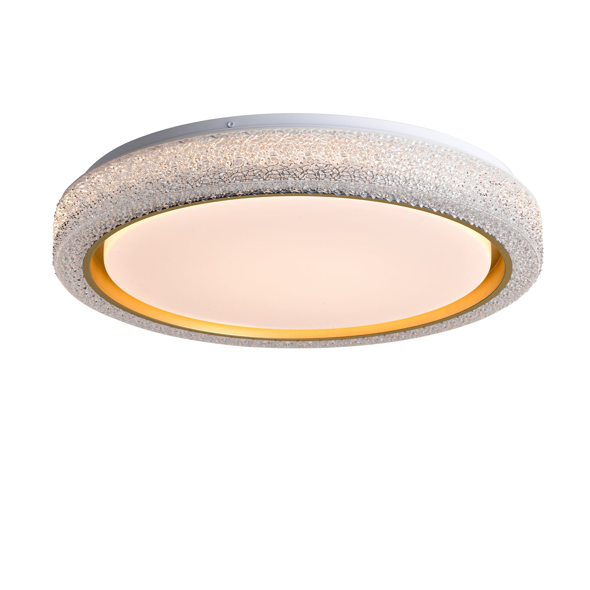 Led Flush Mount Ceiling Light Fixture, 19.69In 36W, 3600Lm, 5 Cct Colors 2700K 3000K 3500K 4000K 5000K, Dimmable Modern Flush Mount Light Fixture for Bedroom Bathroom Hallway