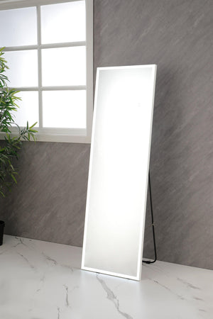 62" x 20" Full Length Free Standing Mirror, LED Lights, Dimming & 3 Color