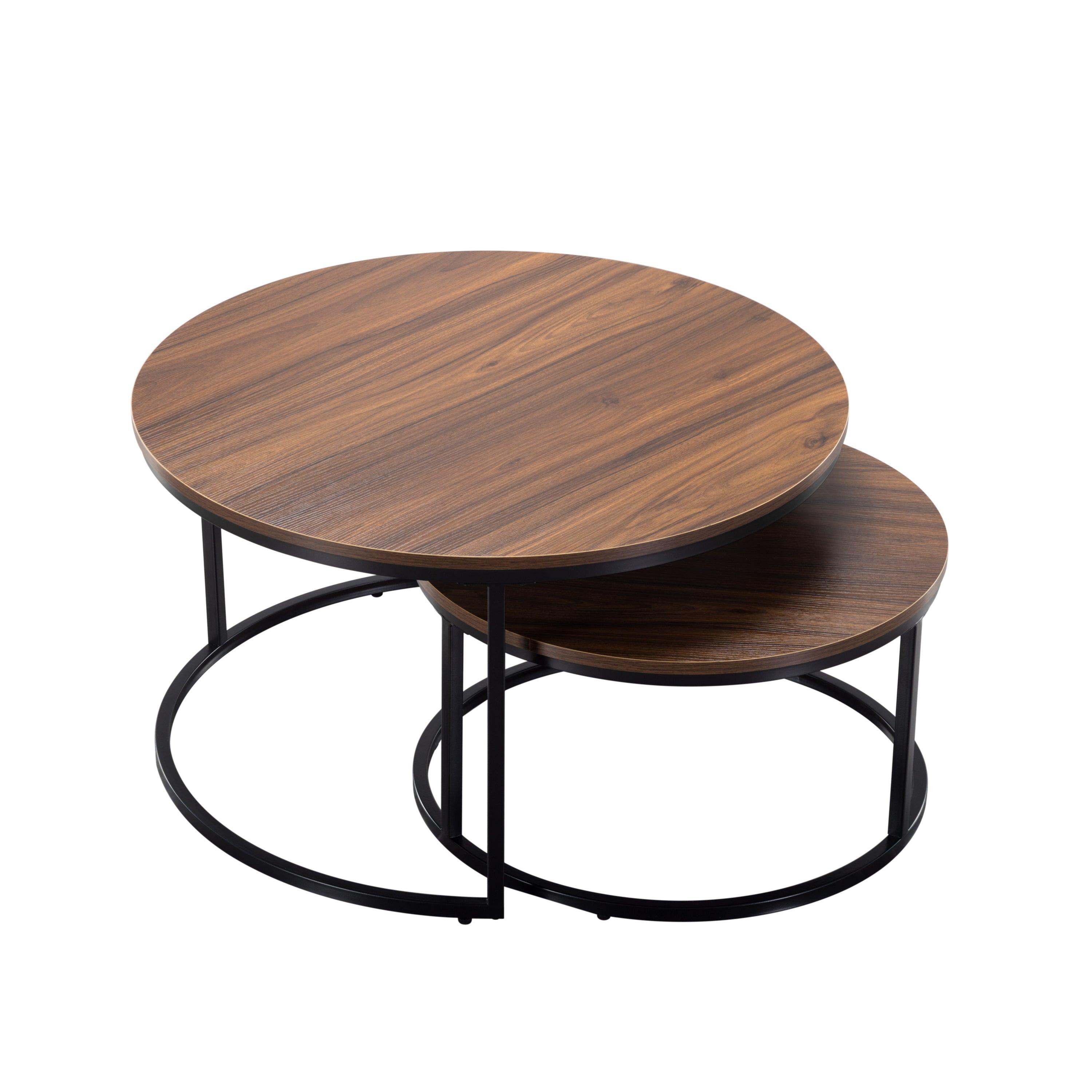 🆓🚛 Nesting Round Coffee Table