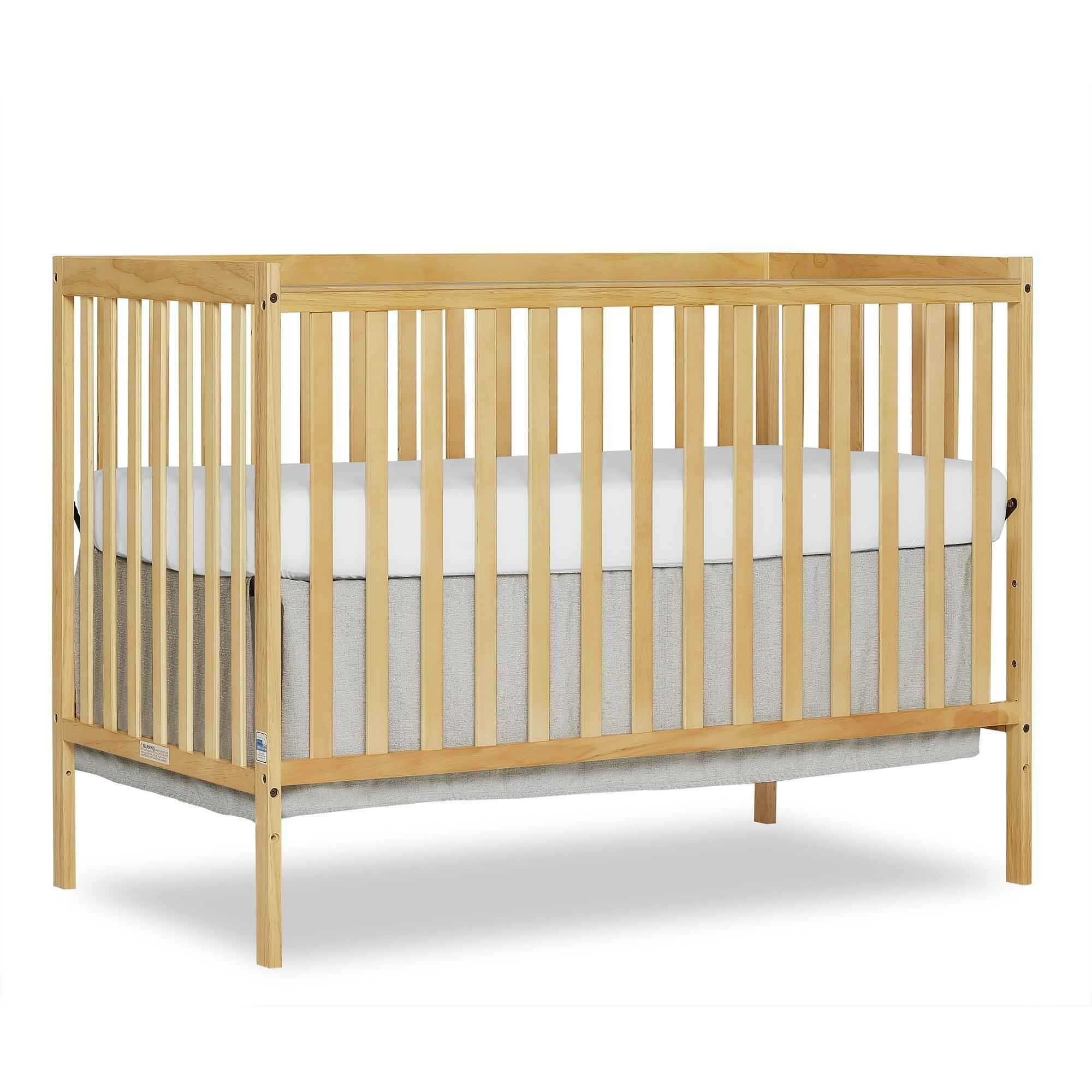 🆓🚛 5-in-1 Convertible Crib, Converts From Baby Crib To Toddler Bed, Fits Standard Full-Size Crib Mattress, Easy To Assemble 53X29X9 Inches, Natural