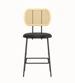 2-Piece Rattan Bar Chair Set LamCham