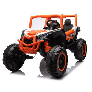 24V Ride On XXL UTV Car For Kids, 2 Seater, Safety Belts, 4X4 Ride On Off-Road Truck, Parent Remote Control, High Low Speed LamCham