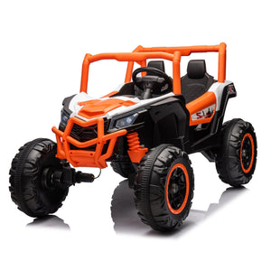 24V Ride On XXL UTV Car For Kids, 2 Seater, Safety Belts, 4X4 Ride On Off-Road Truck, Parent Remote Control, High Low Speed LamCham