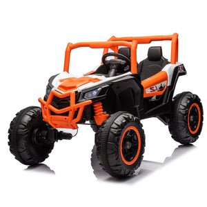 24V Ride On XXL UTV Car For Kids, 2 Seater, Safety Belts, 4X4 Ride On Off-Road Truck, Parent Remote Control, High Low Speed LamCham