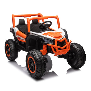 24V Ride On XXL UTV Car For Kids, 2 Seater, Safety Belts, 4X4 Ride On Off-Road Truck, Parent Remote Control, High Low Speed LamCham