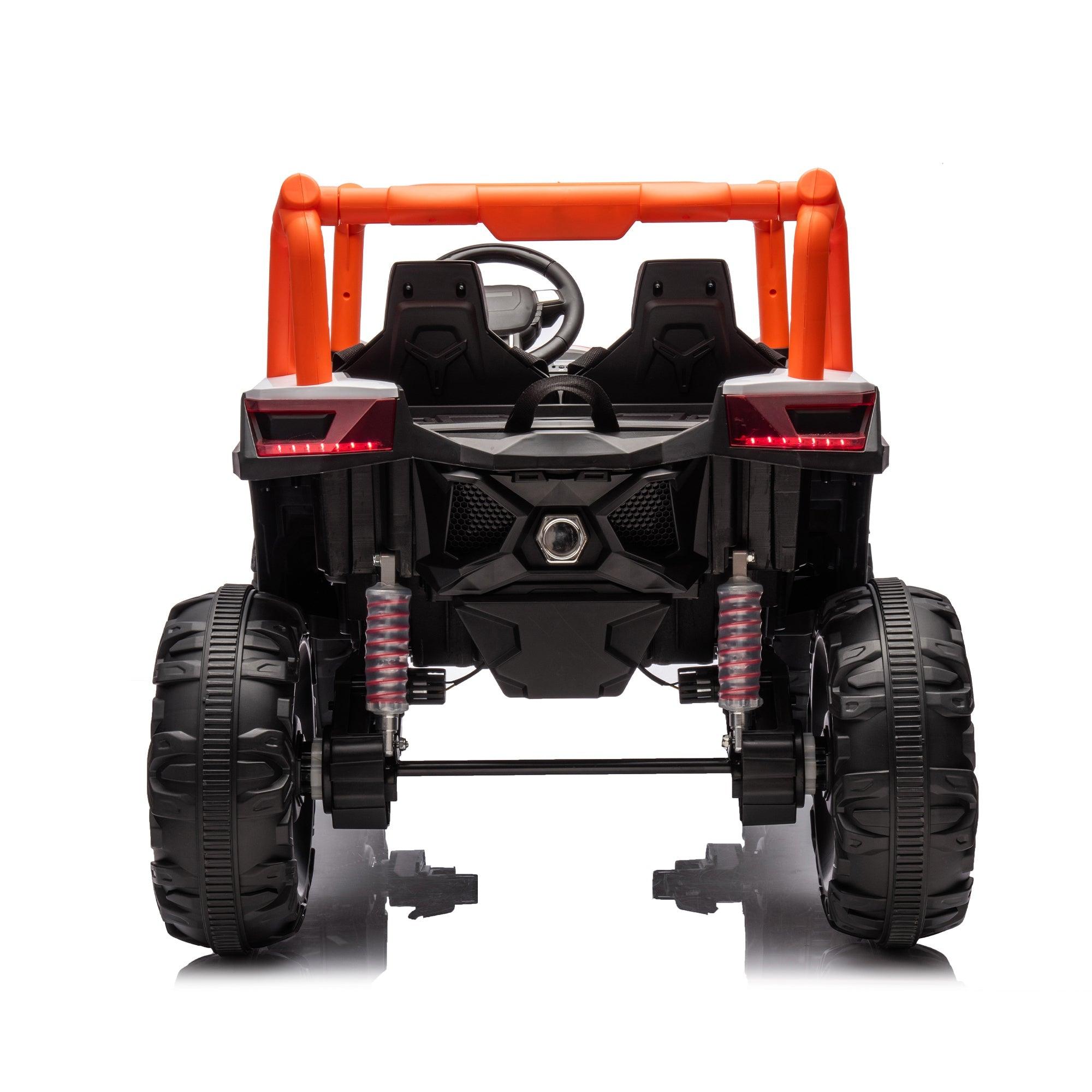 24V Ride On XXL UTV Car For Kids, 2 Seater, Safety Belts, 4X4 Ride On Off-Road Truck, Parent Remote Control, High Low Speed LamCham