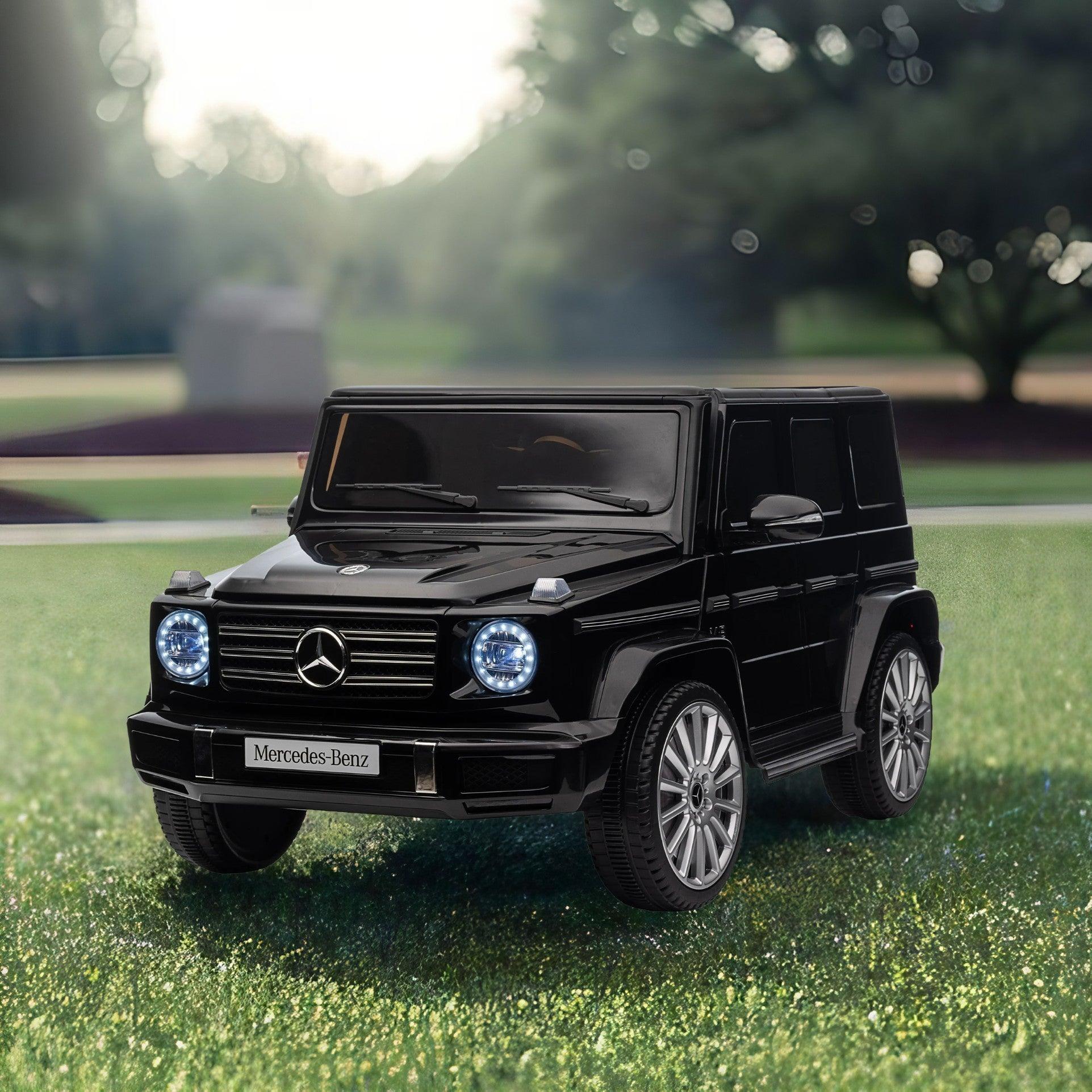 🆓🚛 Licensed Mercedes-Benz G500, 24V Kids Ride On Toy 2.4G W/Parents Remote Control, Electric Car for Kids, Three Speed Adjustable, Power Display, Usb, Mp3, Bluetooth, Led Light, Three-Point Safety Belt