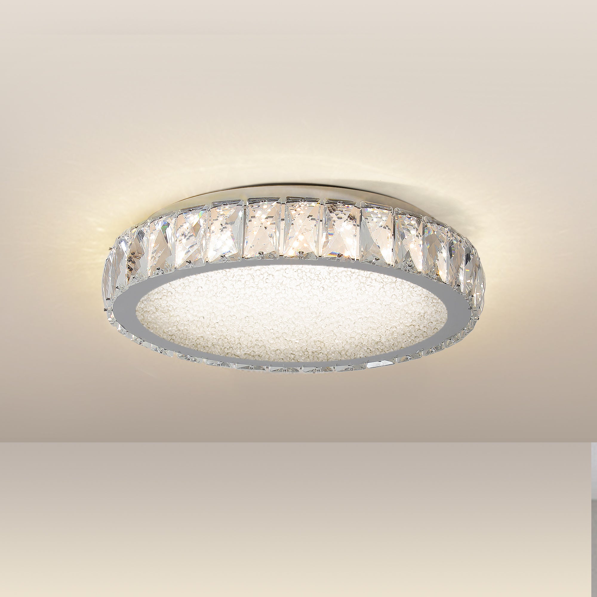 Embedded Crystal Chandelier (Included Led)