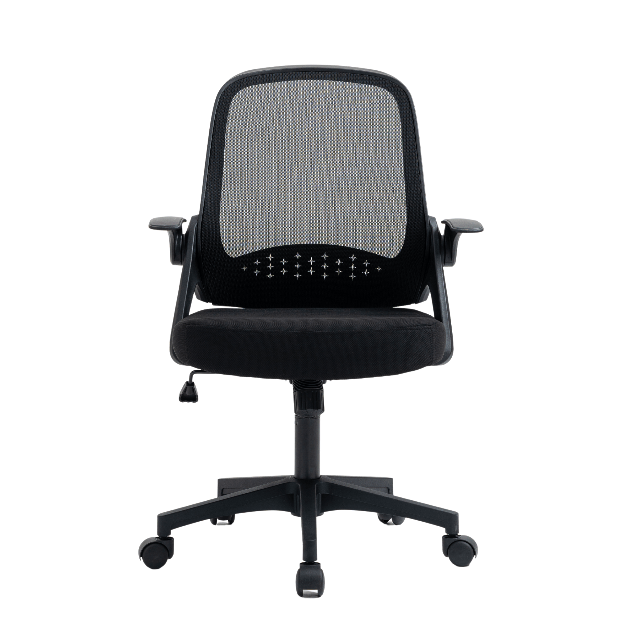 Ergonomic Office Chair Adjustable Height Computer Chair Breathable Mesh Home Office Desk Chairs with Wheels Executive Rolling Swivel Chair with Flip-Up Arms and Lumbar Support for Home/Study/Working