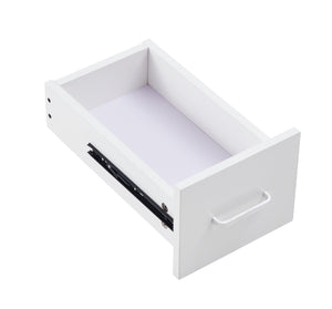 Home Office Computer Desk Table With Drawers White 41.73‘’L 17.72\'\'W 31.5\'\'H