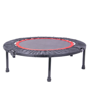 40 Inch Mini Exercise Trampoline For Adults Or Kids - Indoor Fitness Rebounder Trampoline With Safety Pad | Max LamCham