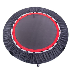 40 Inch Mini Exercise Trampoline For Adults Or Kids - Indoor Fitness Rebounder Trampoline With Safety Pad | Max LamCham