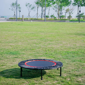 40 Inch Mini Exercise Trampoline For Adults Or Kids - Indoor Fitness Rebounder Trampoline With Safety Pad | Max LamCham