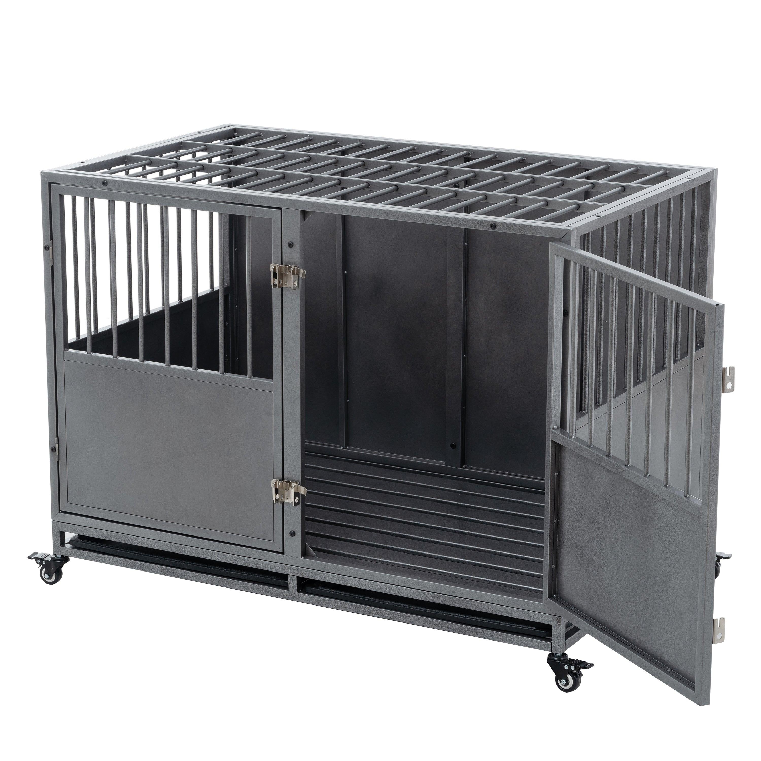 48Inch Heavy Duty Dog Crate LamCham