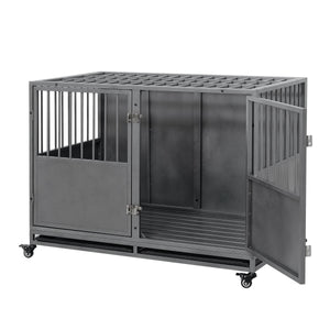 48Inch Heavy Duty Dog Crate LamCham