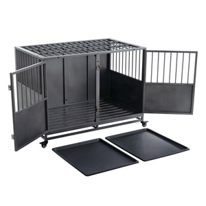 48Inch Heavy Duty Dog Crate LamCham