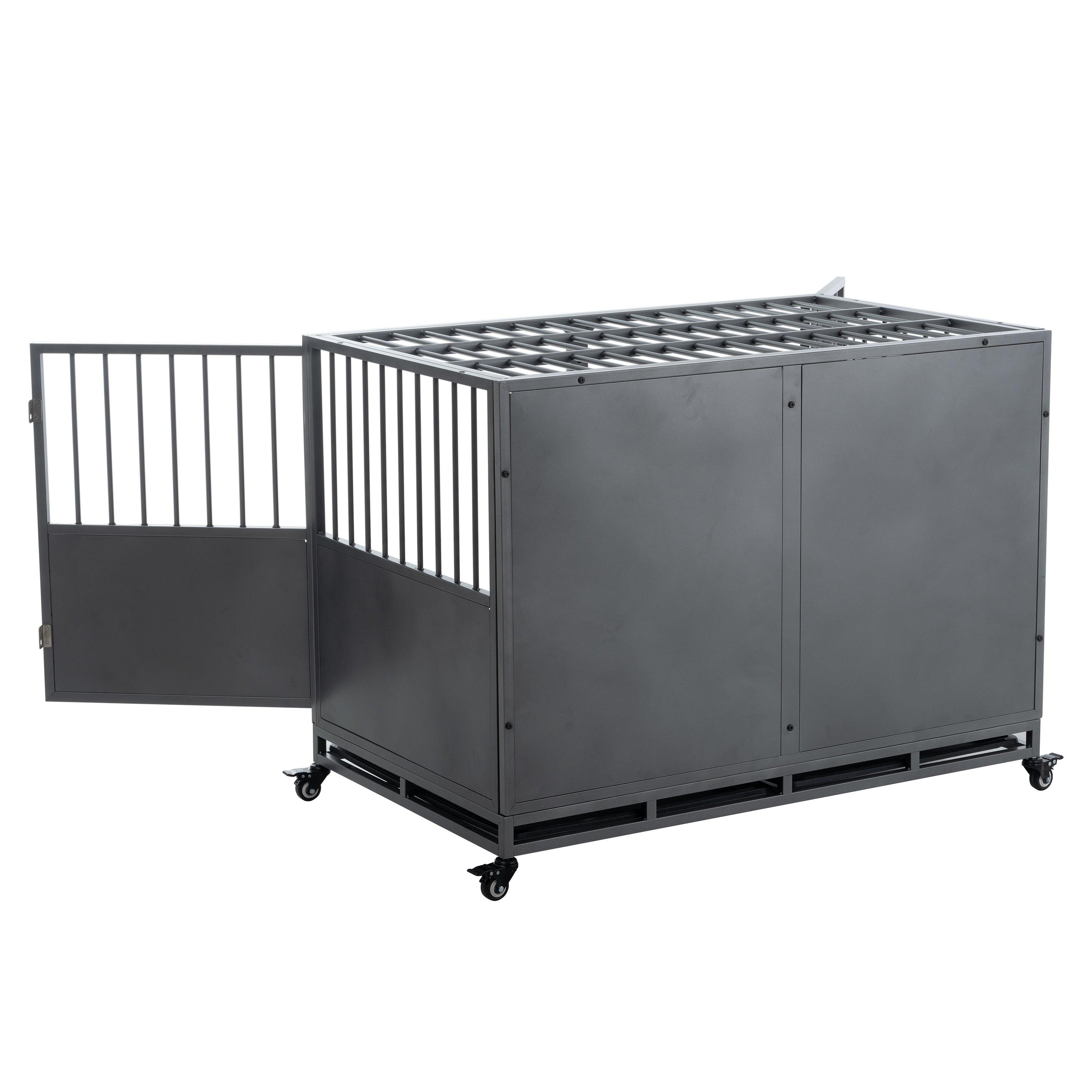 48Inch Heavy Duty Dog Crate LamCham