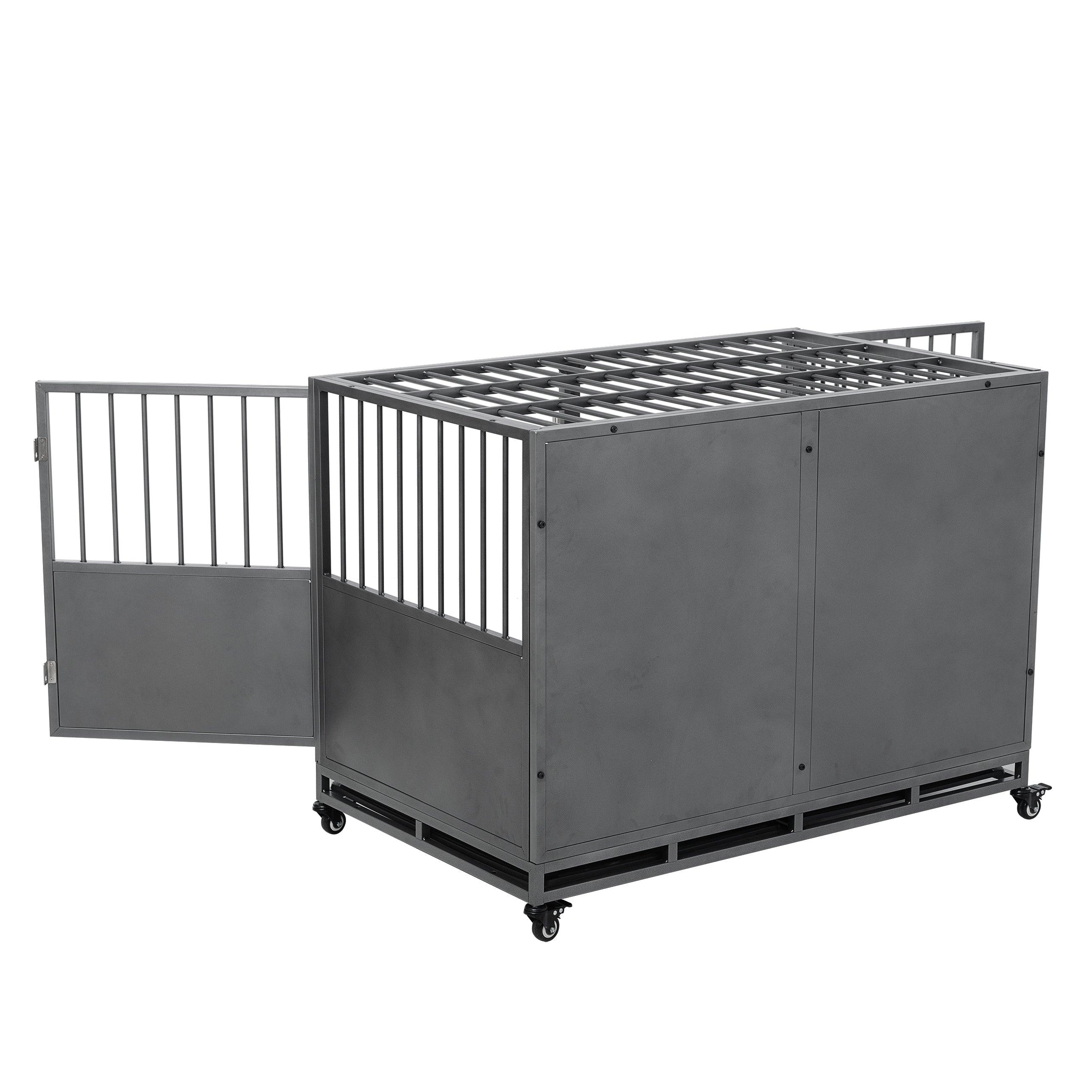 48Inch Heavy Duty Dog Crate LamCham