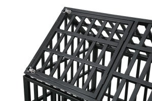 Heavy Duty Dog Cage  Pet Crate With Roof