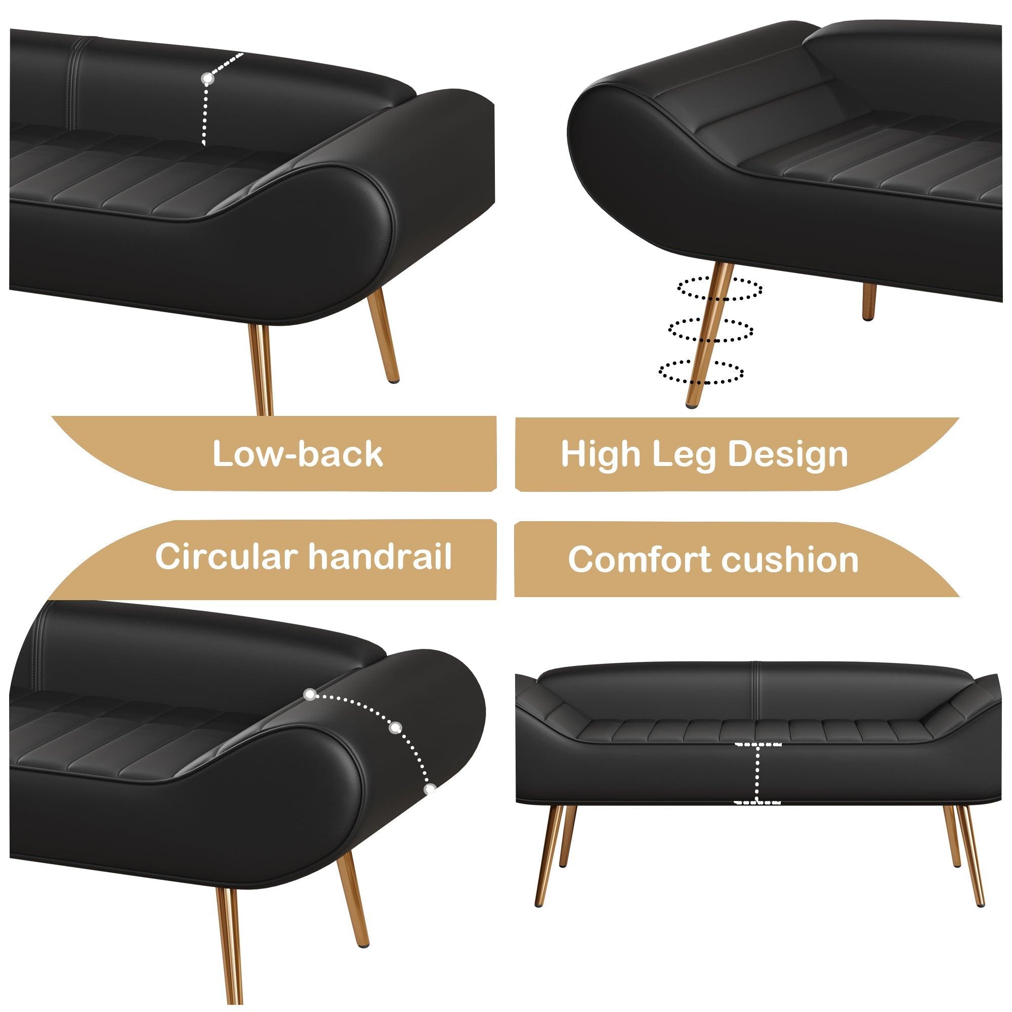 57 inch sofa stool PVC fabric can be placed in the bed circumference can also be placed in the porch LamCham