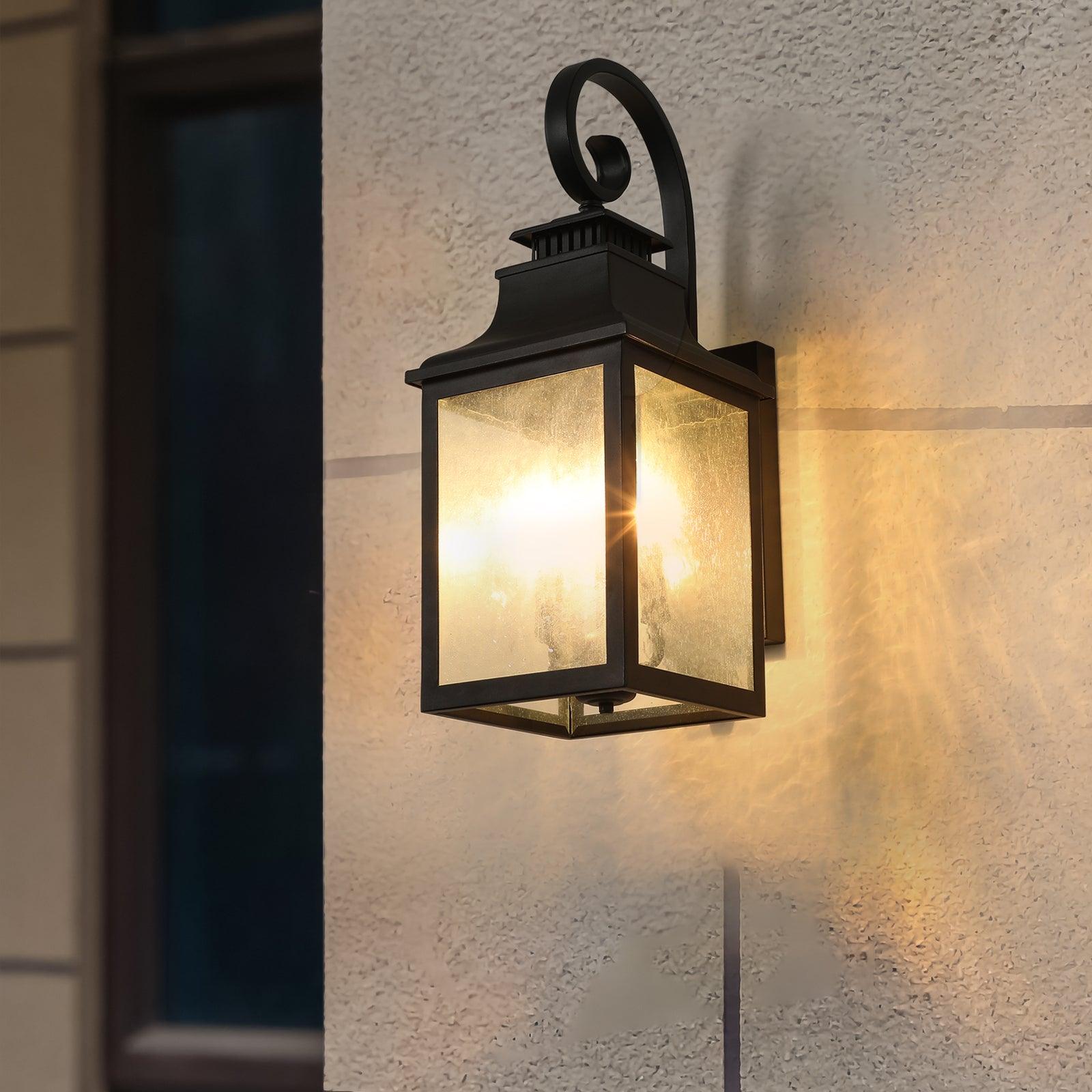 🆓🚛 Large Outdoor Wall Lamps With Glass