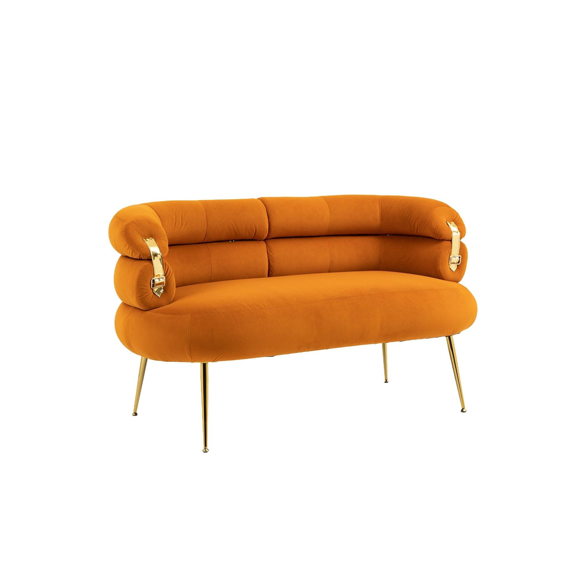 Accent Chair, leisure chair with Golden feet LamCham