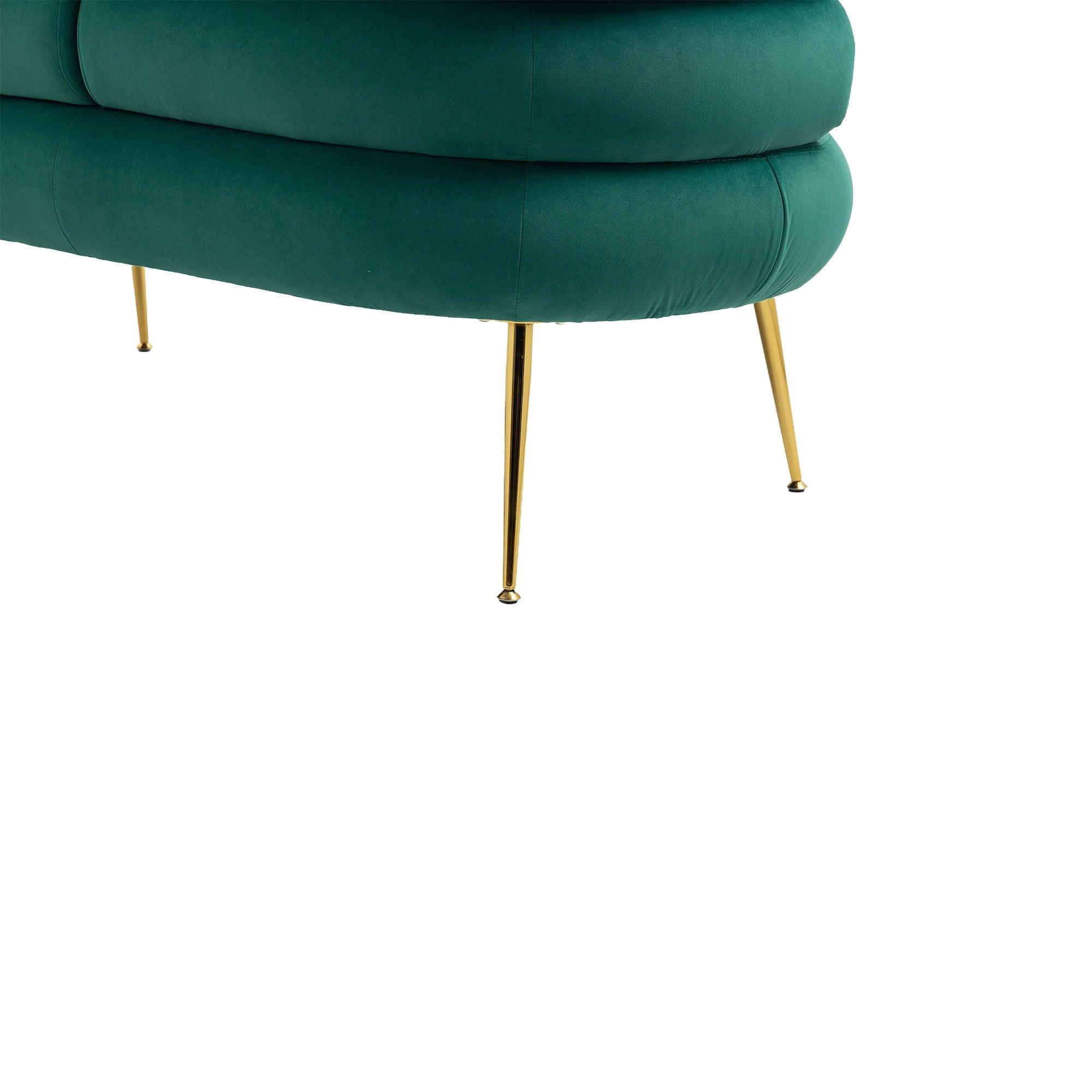 Accent Chair, leisure chair with Golden feet LamCham