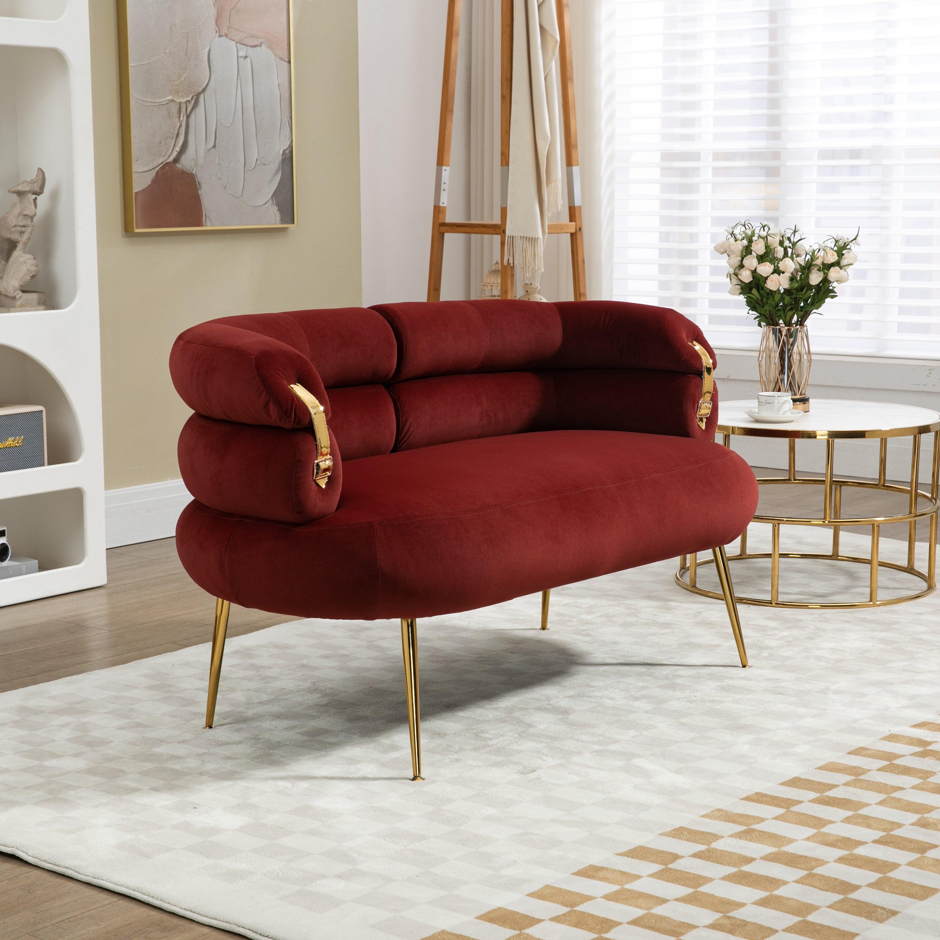 Accent Chair, leisure chair with Golden feet LamCham