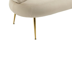 Accent Chair, leisure chair with Golden feet LamCham