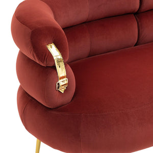 Accent Chair, leisure chair with Golden feet LamCham