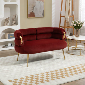 Accent Chair, leisure chair with Golden feet LamCham