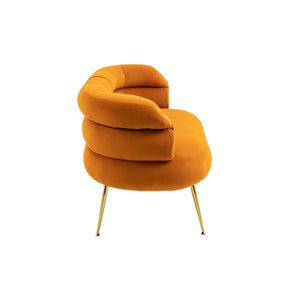 Accent Chair, leisure chair with Golden feet LamCham