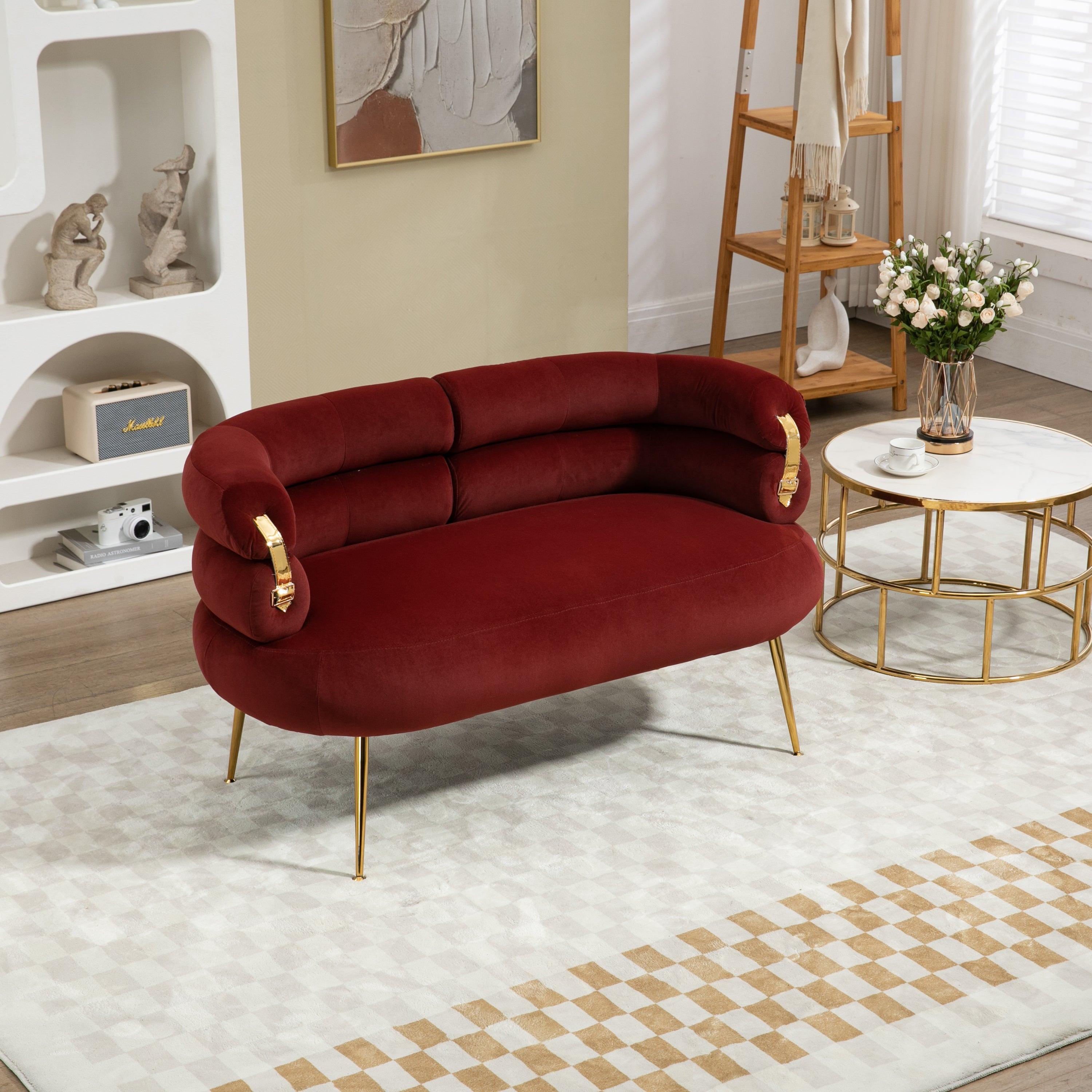 Accent Chair, leisure chair with Golden feet LamCham