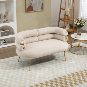 Accent Chair, leisure chair with Golden feet LamCham