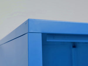 Blue  Steel storage cabinet  one door LamCham