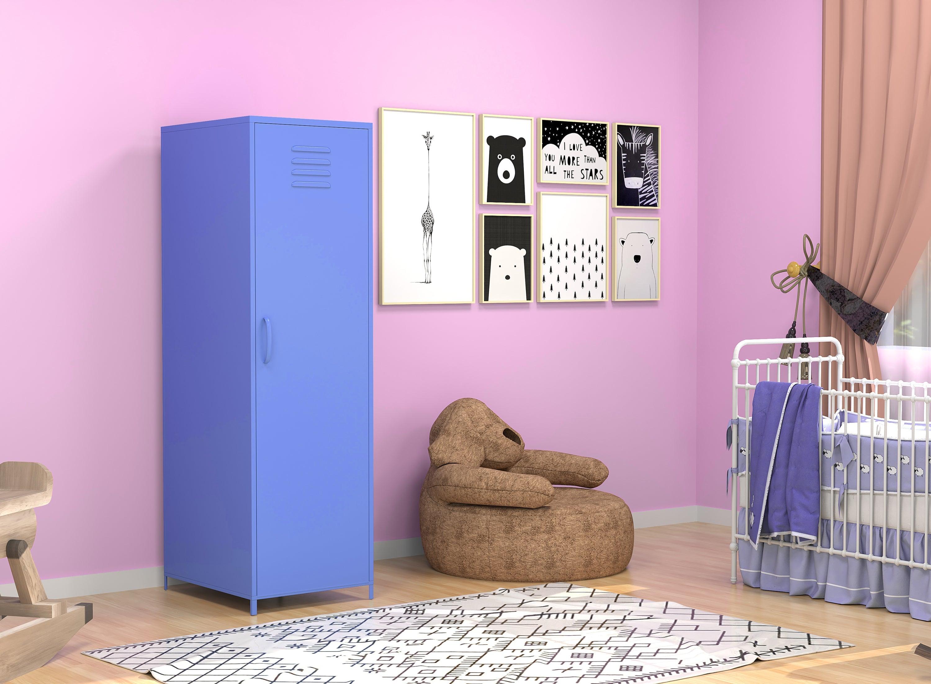 Blue  Steel storage cabinet  one door LamCham