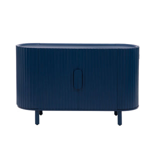 Curved Design Light Luxury Sideboard with Adjustable Shelves, Suitable for Living Room, Study and Entrance LamCham