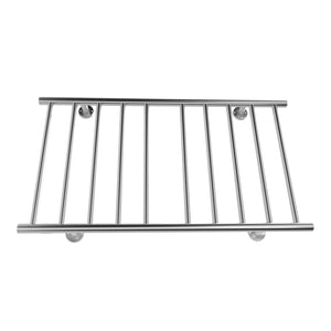 Electric Heated Towel Rack for Bathroom, Wall Mounted Towel Warmer, 10 Stainless Steel Bars Drying Rack