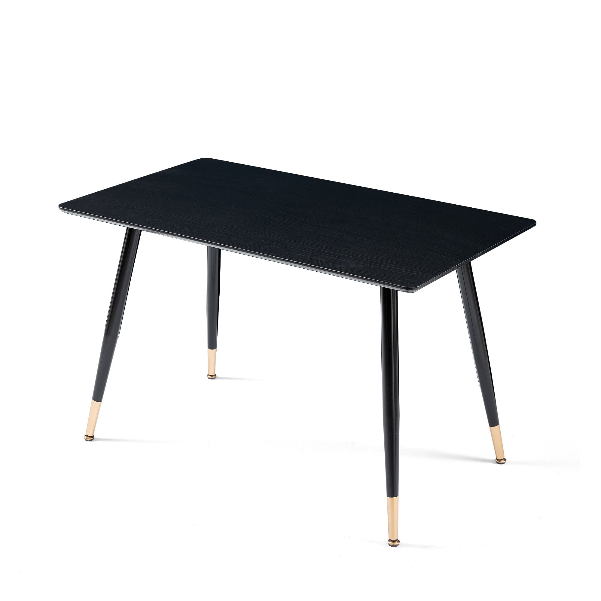 🆓🚛 Modern Kitchen Dining Table, Black