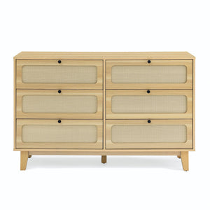 Drawer bedroom dresser, wooden antique dresser, TV cabinet bedroom living room corridor storage dresser, storage box drawer cabinet, six-drawer cabinet