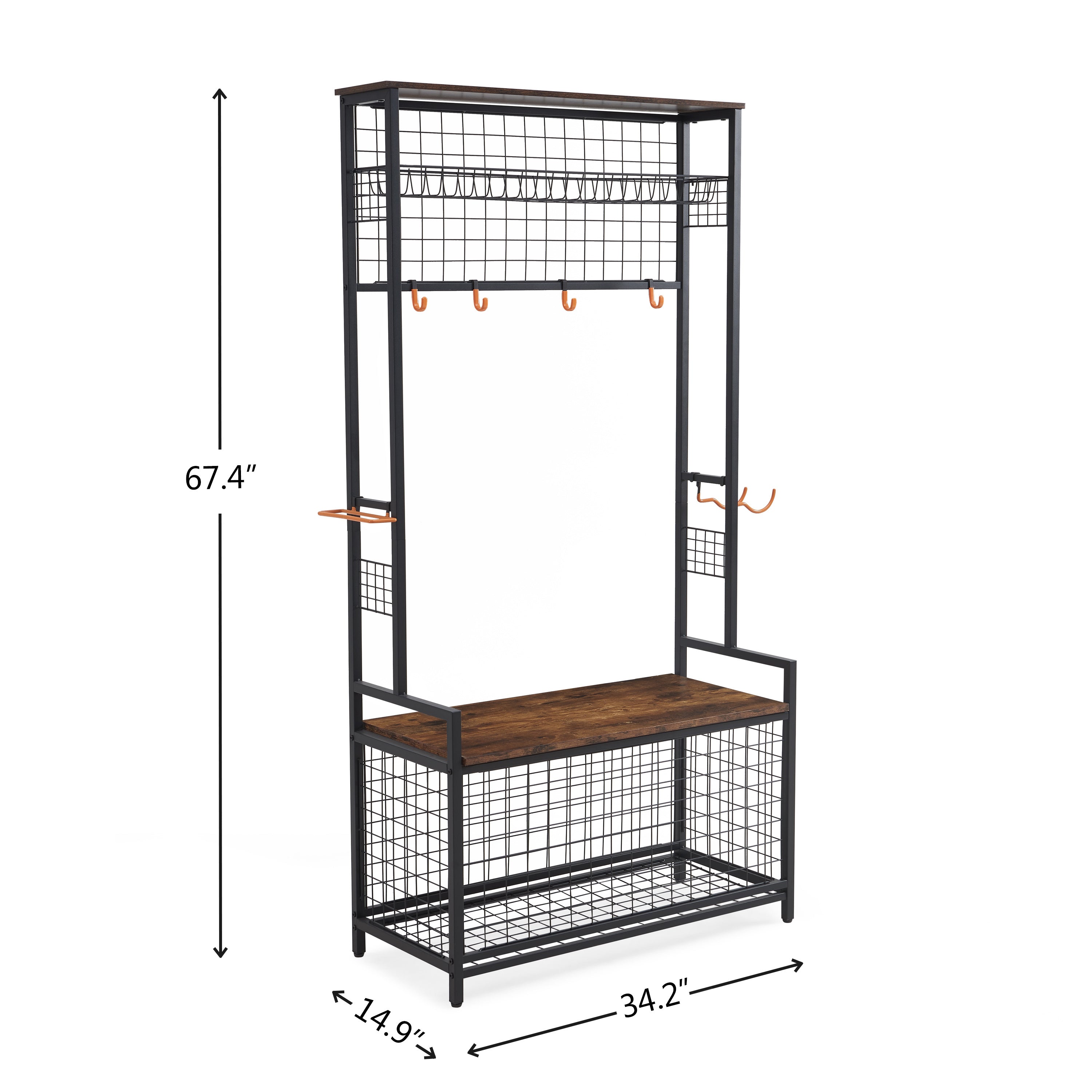 🆓🚛 Garage Sports Equipment Organizer System Ball Gear Basketball Racks for Balls, Ball Holder With Baskets, Indoor/Outdoor Kids Toys Storage Organizer