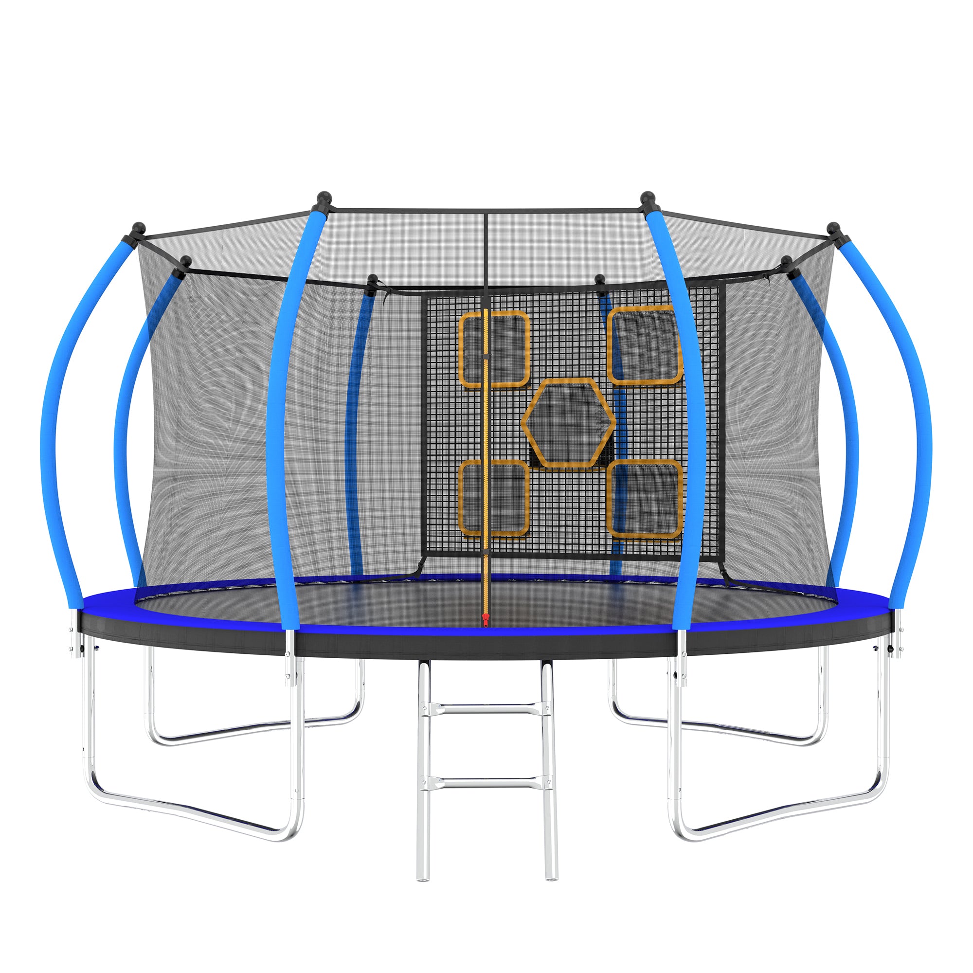 12Ft Trampoline With Enclosure - Recreational Trampolines With Ladder, Astm Approval Outdoor Trampoline for Kids