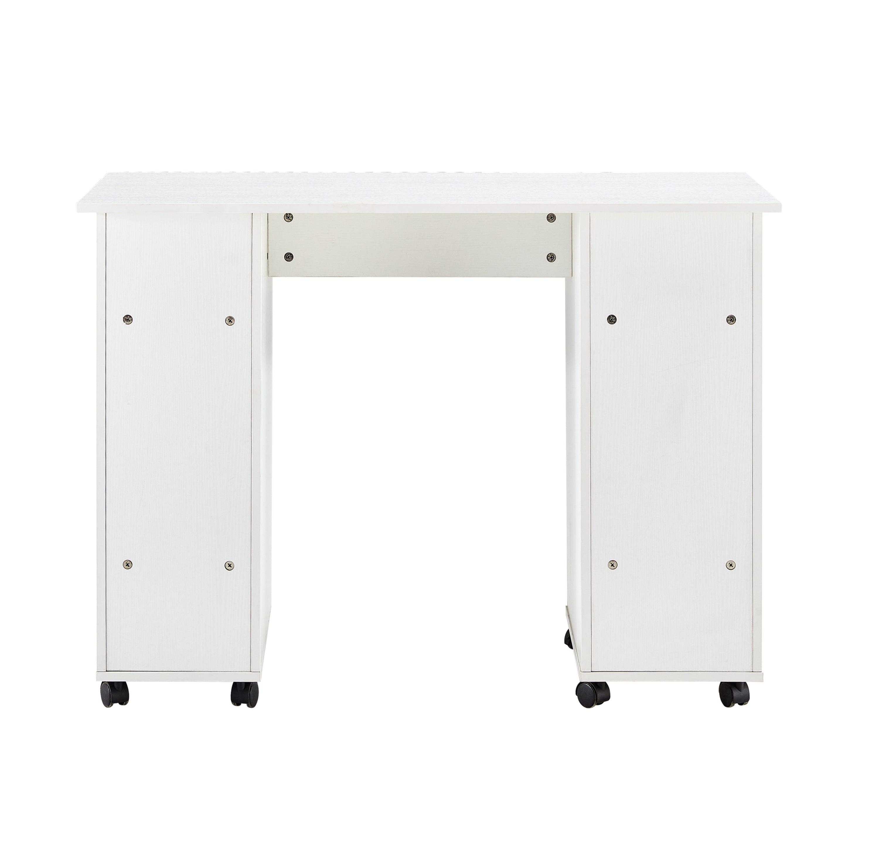 Home Office Computer Desk Table With Drawers White 41.73‘’L 17.72\'\'W 31.5\'\'H