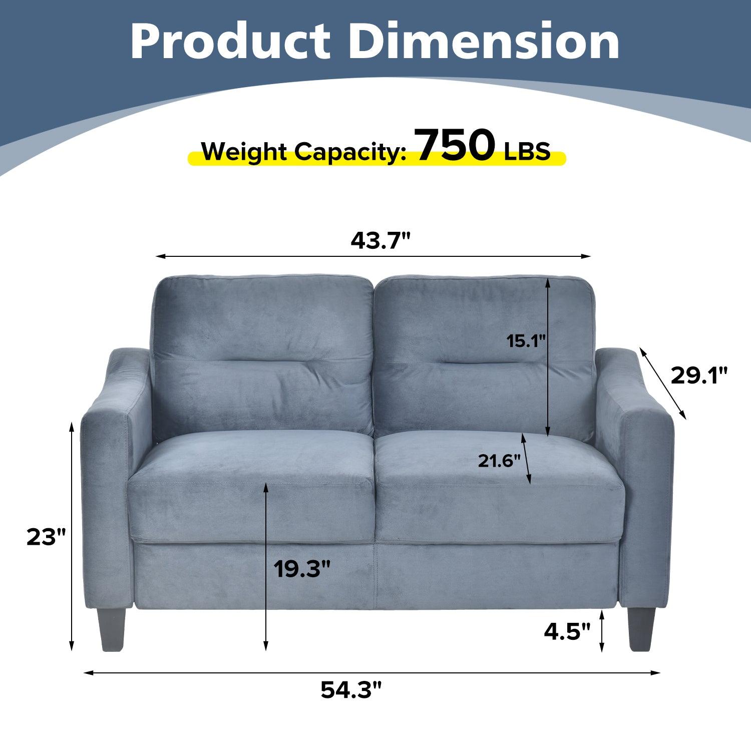 🆓🚛 Couch Comfortable Sectional Couches & Sofas for Living Room Bedroom Office Small Space