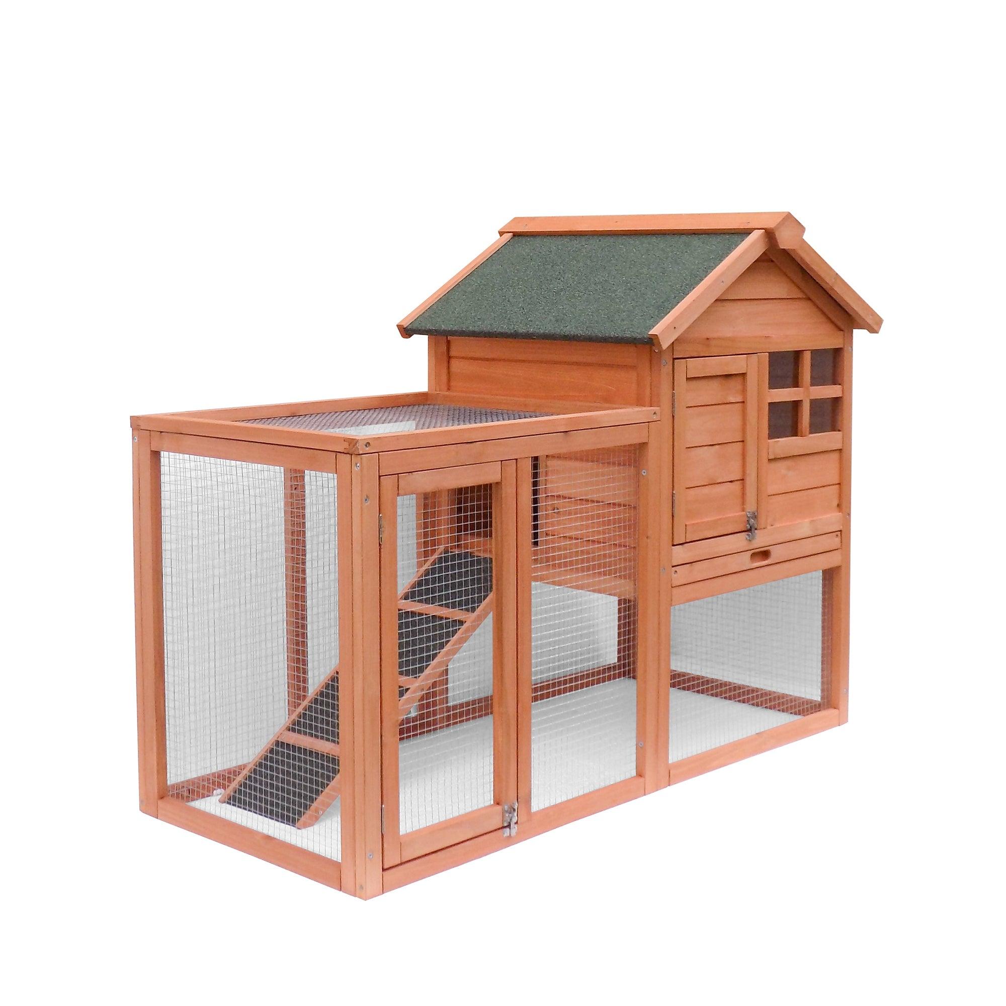 Easily-Assembled Wooden Rabbit House Chicken Coop Kennels