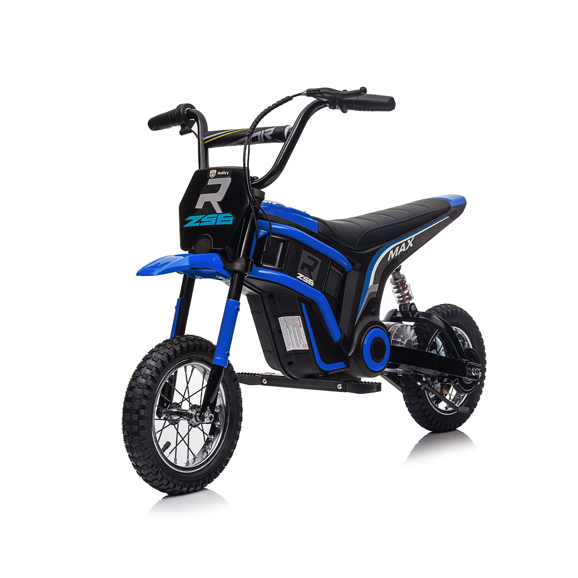 24V14Ah Kids Ride On 24V Electric Toy Motocross Motorcycle Dirt Bike-Xxl Large, Speeds Up To 14.29Mph, Dual Suspension, Hand-Operated Dual Brakes, Twist Grip Throttle, Authentic Motocross Bike Geometry