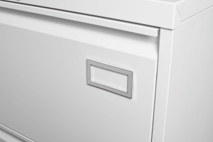 Filing Cabinet Lateral File Cabinet 3 Drawer, White Filing Cabinets with Lock, Locking Metal File Cabinets Three Drawer Office Cabinet for Legal/Letter/A4/F4 Home Offic