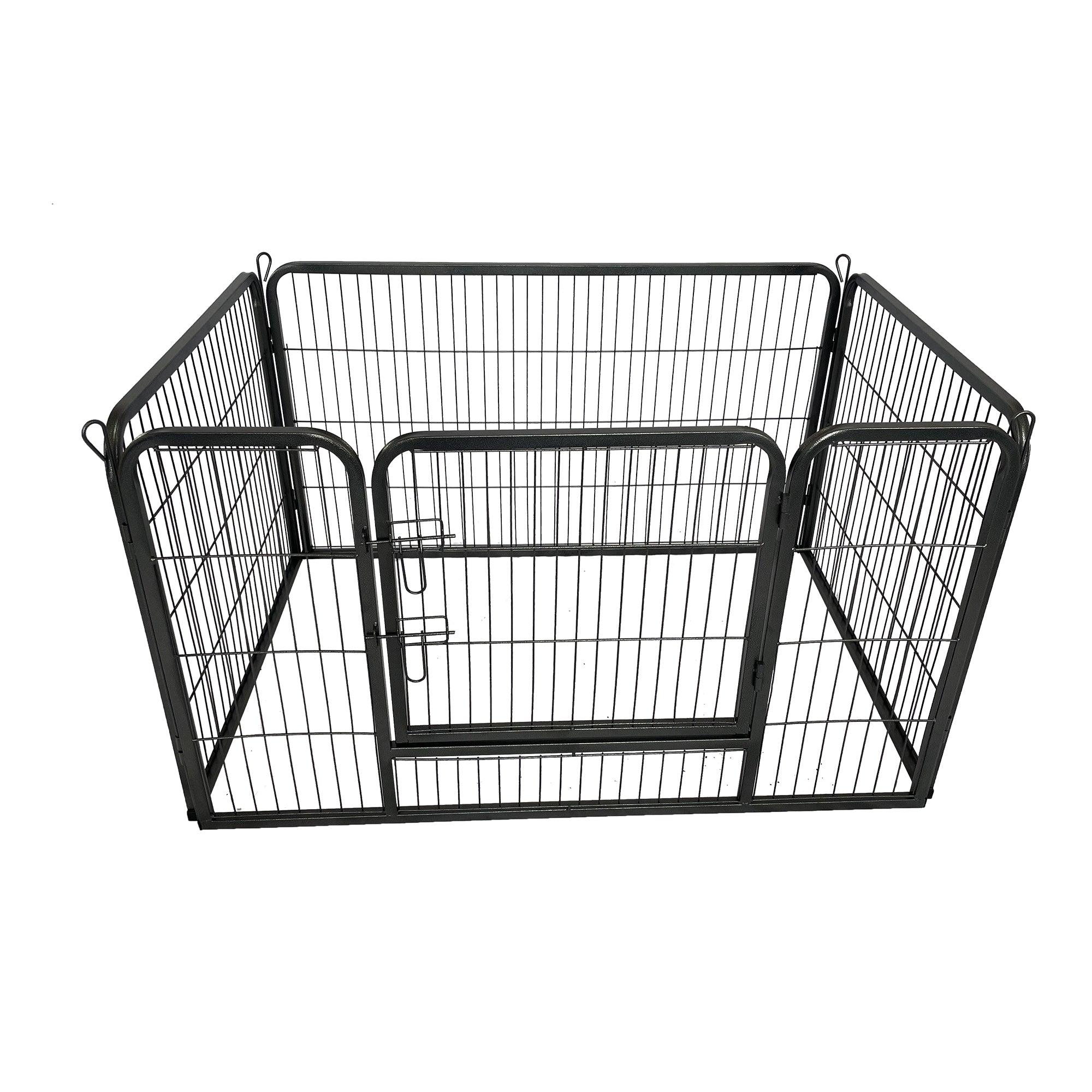 🆓🚛 28" Height Dog Playpen for Camping & Yard, Medium/Small Dogs, 4 Panels